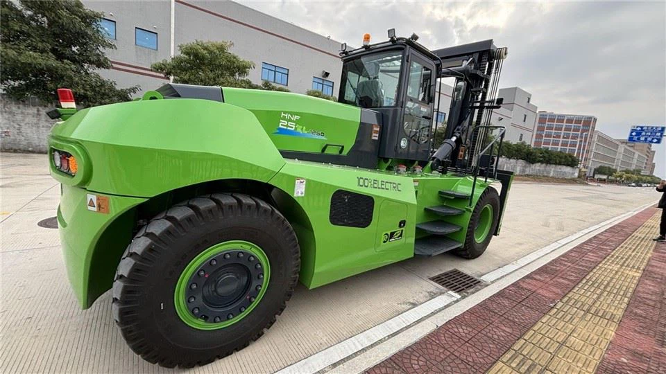 SOCMA 25 Ton Electric Pallet Forklift Engine New Condition Machinery Repair Shops Manual Power Source PLC Core Components