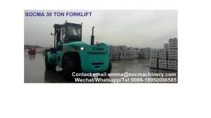 Og'ir yuklar uchun 30 tonna dizel forkliftlari