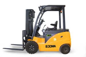 2,5 tonna elektr forkliftli lityum batareya