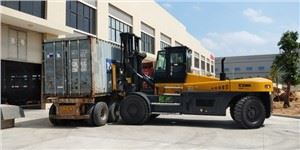 Hisoblagich balansi forklifti 32 tonna yuk ko'tarish qobiliyati