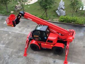 Aylanadigan teleskopik ishlov beruvchi