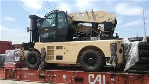 Ko'p funktsiyali kranli forklift 12T ko'tarish