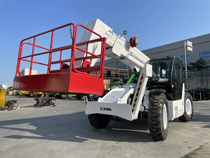 SOCMA 6.5 Ton 10m Telehandler 4WD Crab Mode